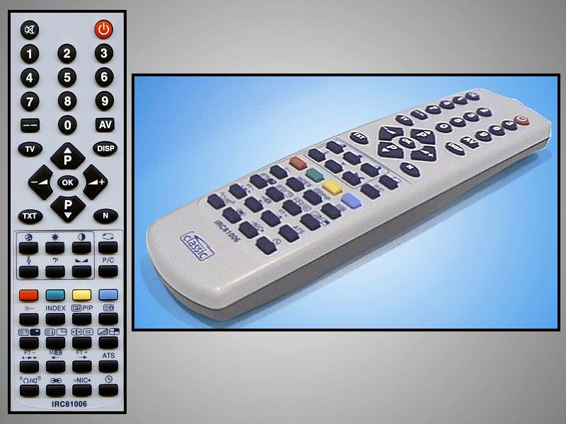 TV Távirányító: FORMENTI IRC81006