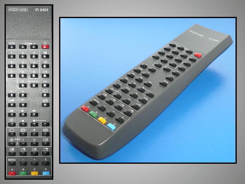 TV Távirányító:PHILIPS IR-9464