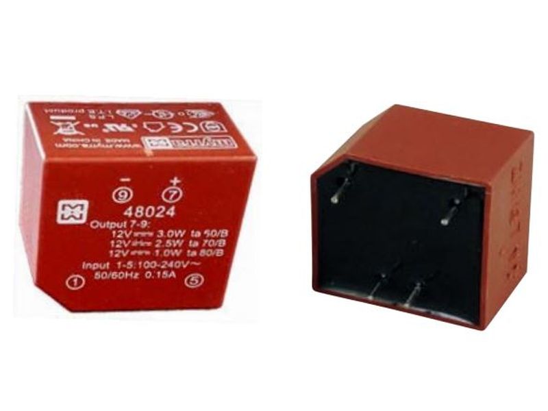 AC/DC modul 85...265VAC 3W 18VDC 170mA 48026 AC03W-18V 0.17A
